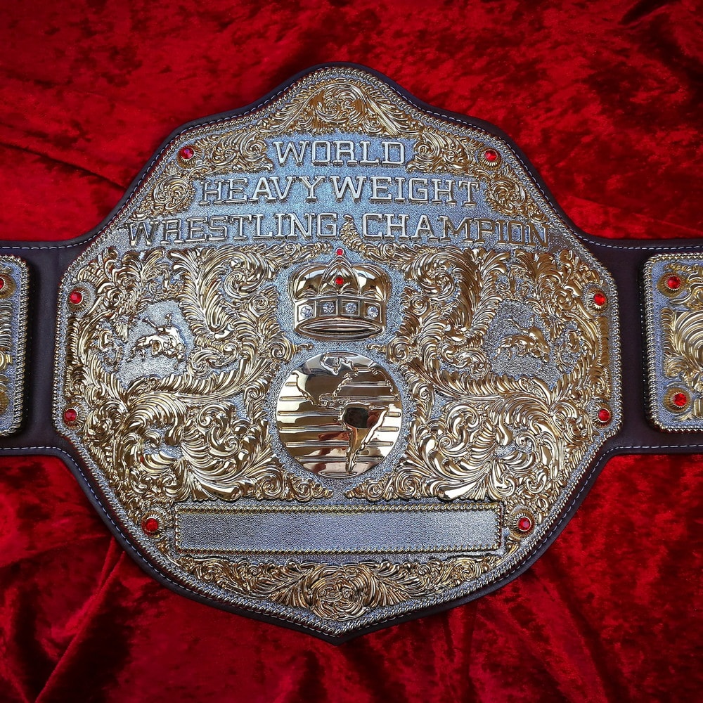 大人気新品南部の麒麟児　NWA世界ヘビー級選手権王座　チャンピオンベルト　ブリスコ 格闘技・プロレス