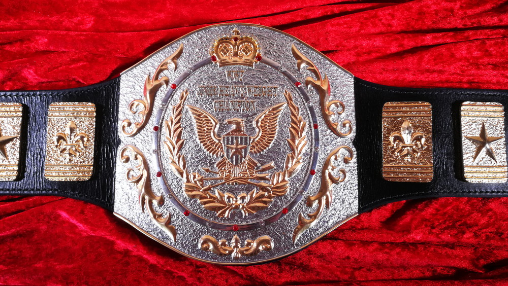 WWFジュニアヘビー級チャンピオンベルト レプリカ Chou Netsu - 格闘技 